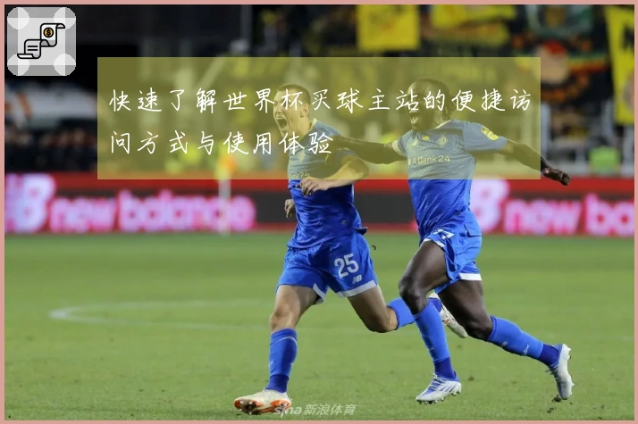 快速了解世界杯买球主站的便捷访问方式与使用体验