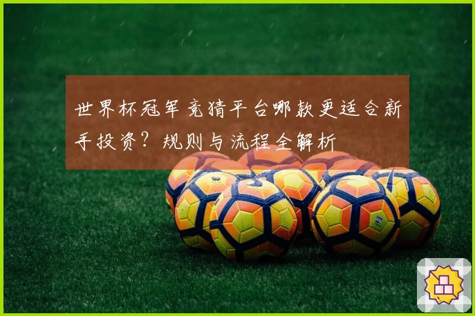 世界杯冠军竞猜平台哪款更适合新手投资？规则与流程全解析